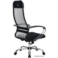 Офисное кресло Metta SU-1-BK Комплект 18, Ch ов/сечен (пластиковые ролики, серый)