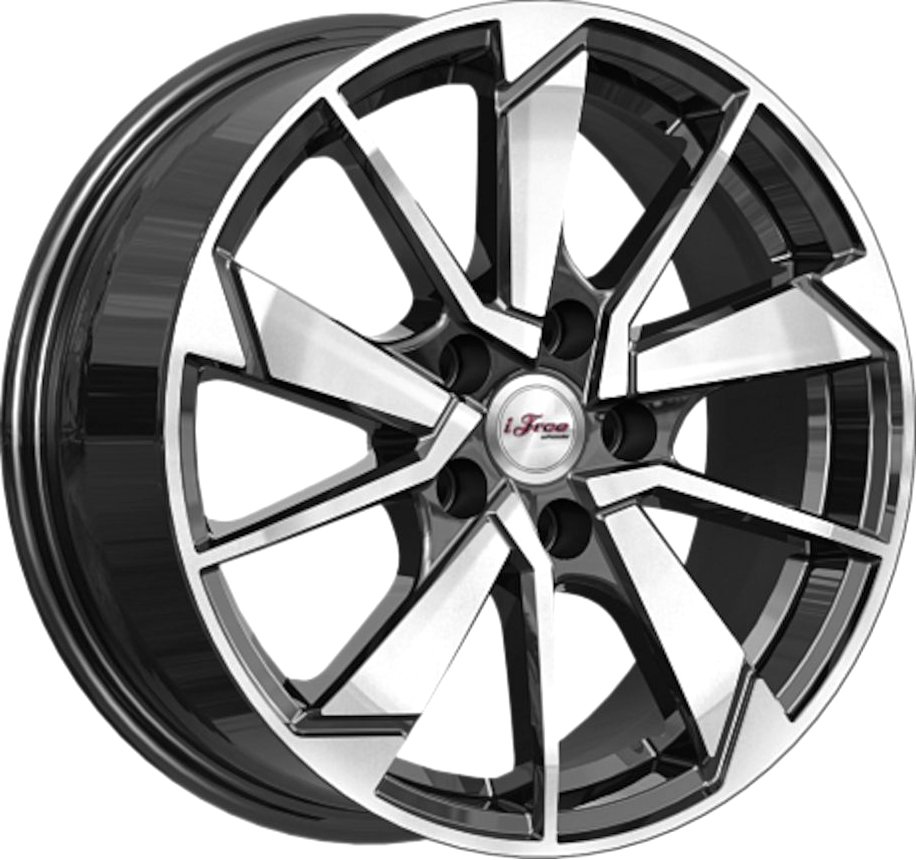 

Литые диски iFree Зиплайн (КС1042) 16x6.5" 5x114.3мм DIA 67.1мм ET 45мм Блэк джек