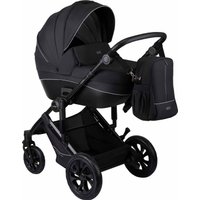 Универсальная коляска Indigo Coin (3 в 1, черный)