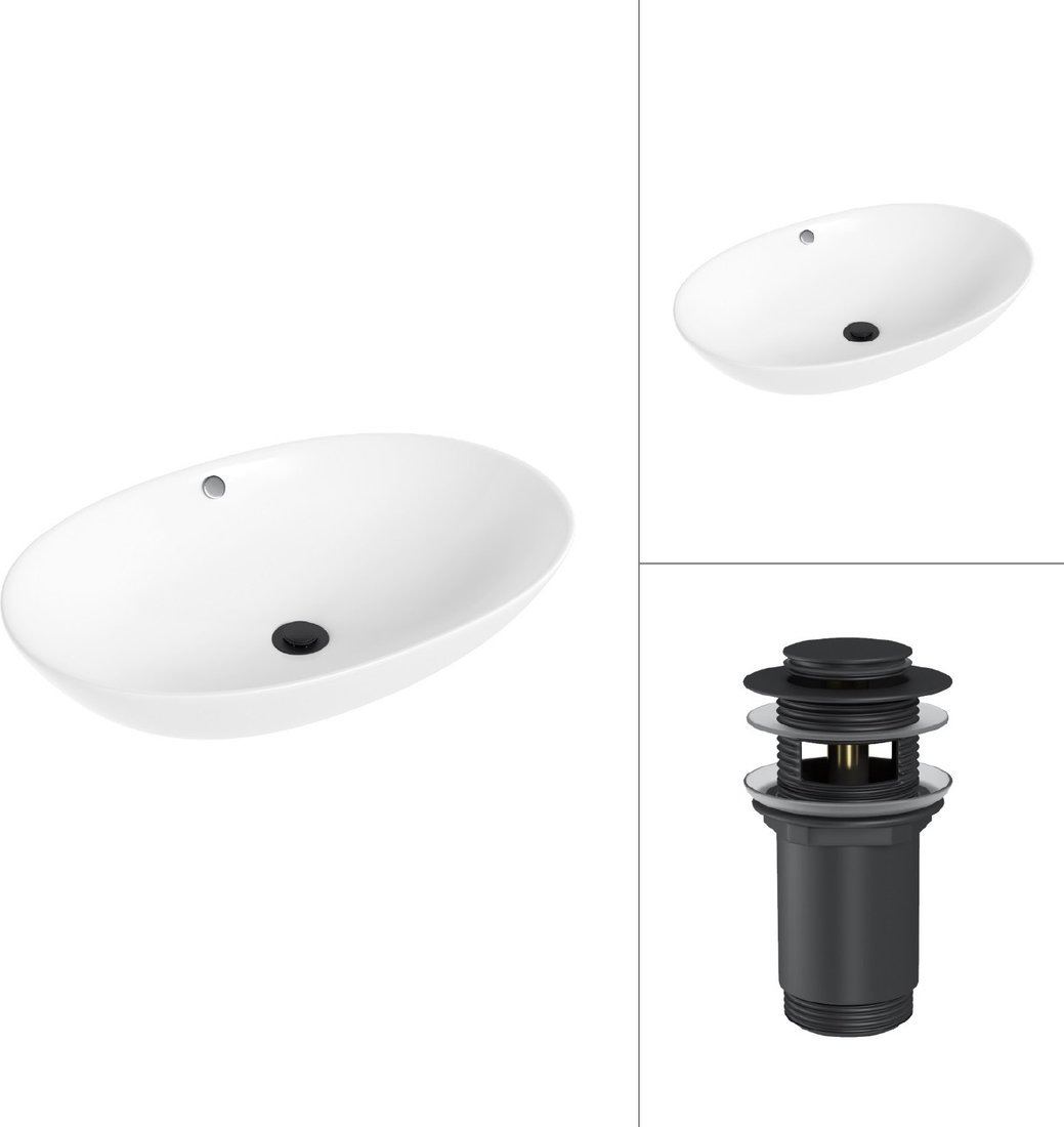 

Умывальник Lauter 21709 + клапан 21190B