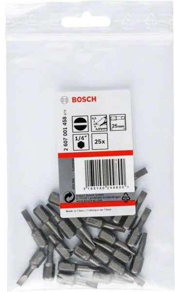 

Бита Bosch 2607001458 25 предметов