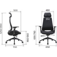 Офисное кресло Everprof Ant (ткань, черный)