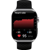 Умные часы QCY Watch GS 2 (серый/черный)