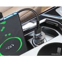 Автомобильное зарядное Hoco DZ3 Max (черный)