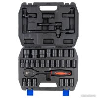 Набор трещотка с головками ForceKraft FK-4323-3MPB (32 предмета)