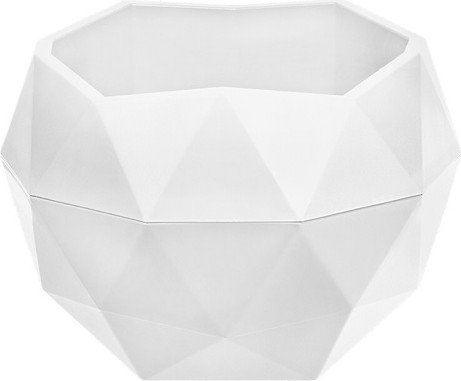 

Кашпо La Decoro Топаз (450 мл, белый)