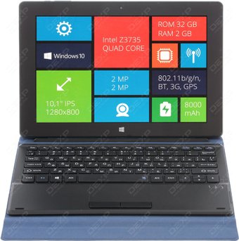 DEXP Ursus GX210 Blue 32GB 3G (с клавиатурой)