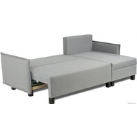 Угловой диван Mio Tesoro Туули (Malmo 90 Grey)