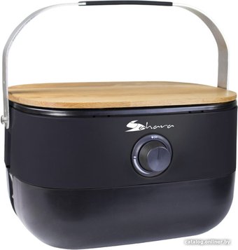 Портативный газовый гриль Sahara Mini BBQ (черный)
