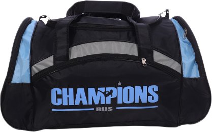 

Дорожная сумка Capline 2 (champions, черный/голубой)