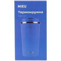 Термокружка Miku 510 мл (синий)