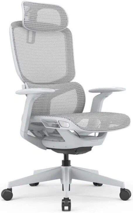Офисное кресло SitZone E-JX-002A (сетка, пластик, белый)