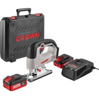 Электролобзик Crown CT25003HX-4 BMC (с 2-мя АКБ)