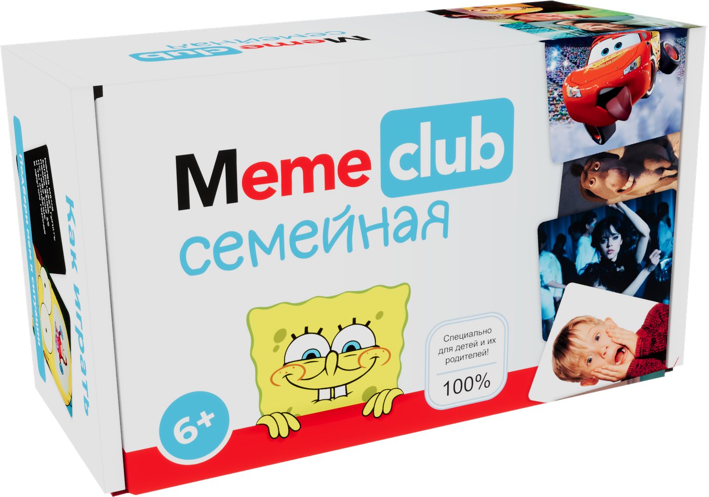 

Карточная игра MemeClub Игра в мемы Семейная