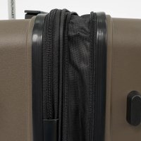 Чемодан-спиннер Francesco Molinary 197-PP1906/2-24BRW (коричневый)