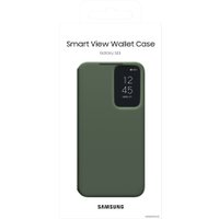 Чехол для телефона Samsung Smart View Wallet Case S23 (хаки)