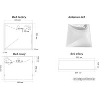 Умывальник Marko Твист 60