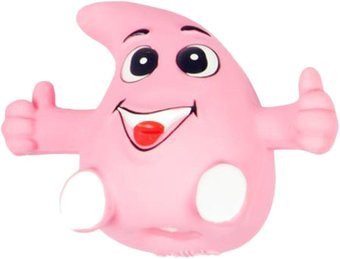 Игрушка для собак Duvo Plus Веселая капля 400034/DV (розовый)