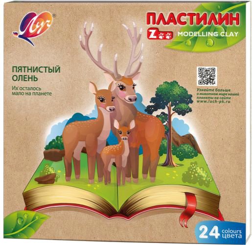 

Пластилин Луч Zoo 30С 1809-08 (24 цв)