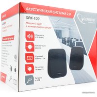 Акустика Gembird SPK-100 (черный)