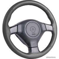 Оплетка на руль Autoprofi SAM-201 BK (M) (черный)