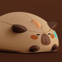 Мышь Akko Capybara (коричневый)