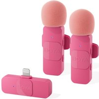 Радиосистема BOYA BY-V2 Pink
