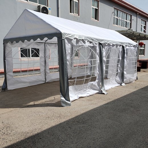 

Тент-шатер Sundays Party 3x6 м (белый/серый)