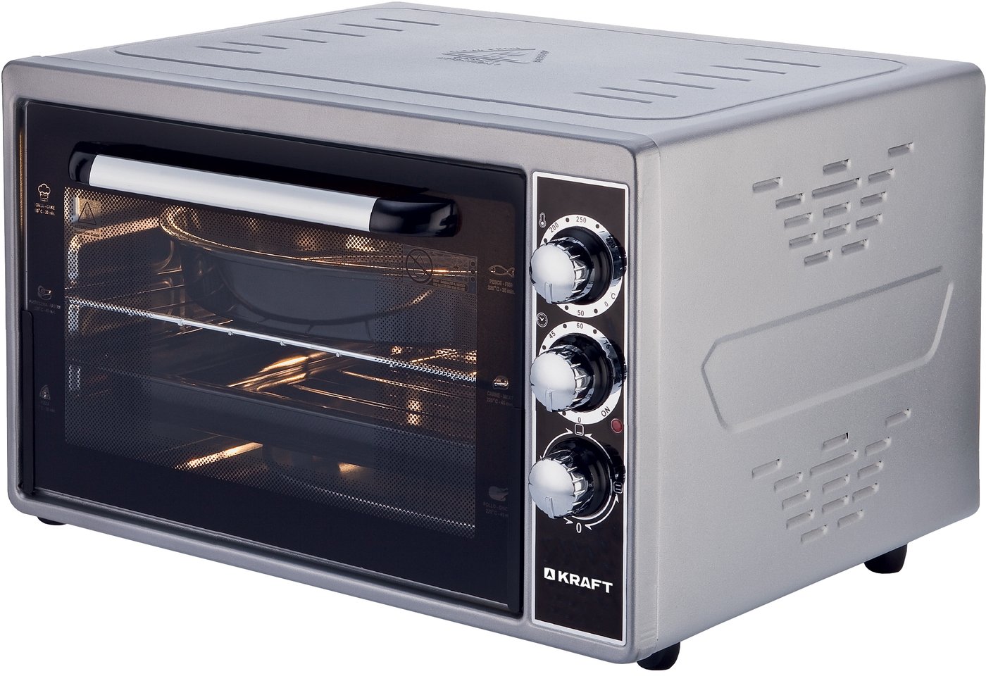 

Мини-печь Kraft KF-MO3801GR
