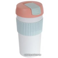 Термокружка Kiss Kiss Rainbow 490мл (голубой/розовый)