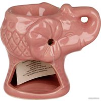 Статуэтка Индокитай Аромалампа №13 розовая А8295С