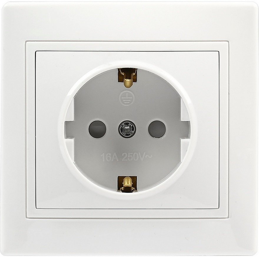 Розетка SmartBuy Венера SBE-01w-16-S1-1Z