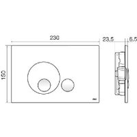 Инсталляция для унитаза OLI 80 Globe 600151+152949 (белый)