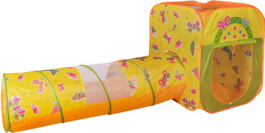 

Игровая палатка Ching-ching Дом Бабочки (квадрат+туннель)