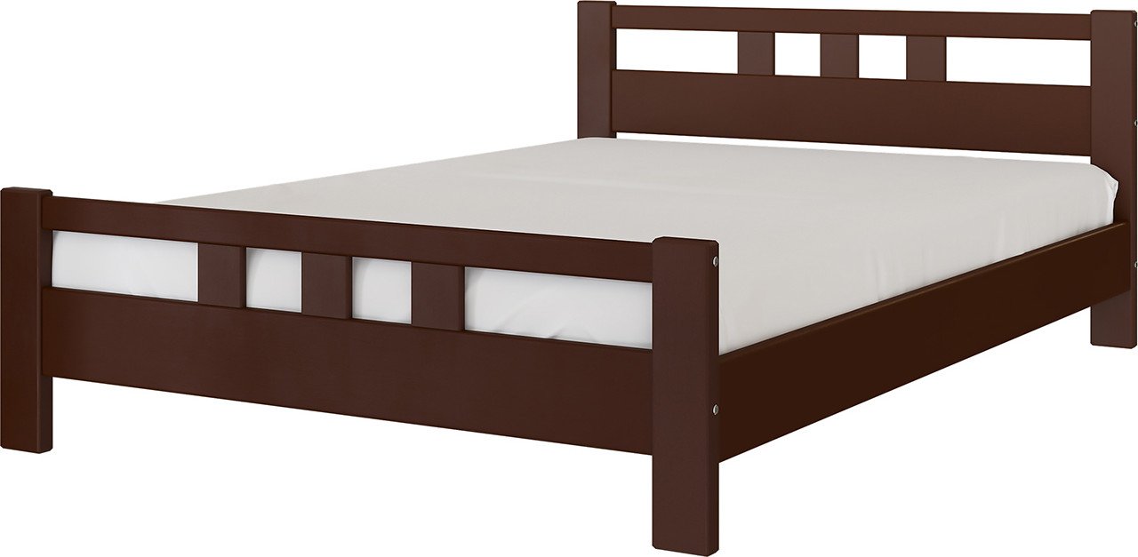 

Кровать Bravo Мебель Вероника-2 120x200 (орех)