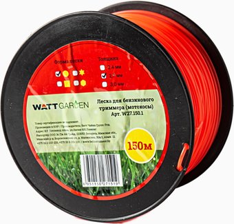 Леска для триммера WATT W27.150.1