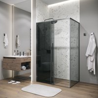 Душевой уголок Grossman Galaxy 100x80x195 120.K33.01.1080.42.10 (графит сатин/стекло тонированное)