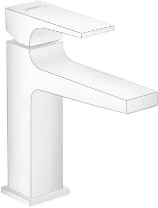 Смеситель Hansgrohe Metropol 32507700 (белый матовый)