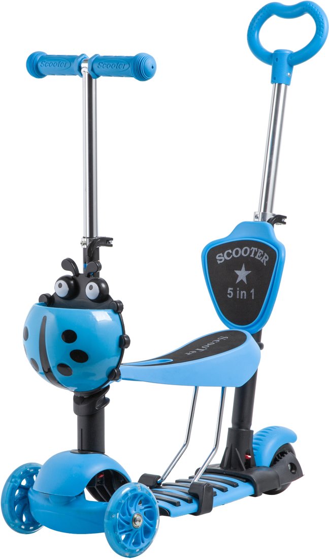 

Трехколесный самокат Novatrack Saddle Pro 2019 120SB.DISCOKIDS.BL9 (синий)