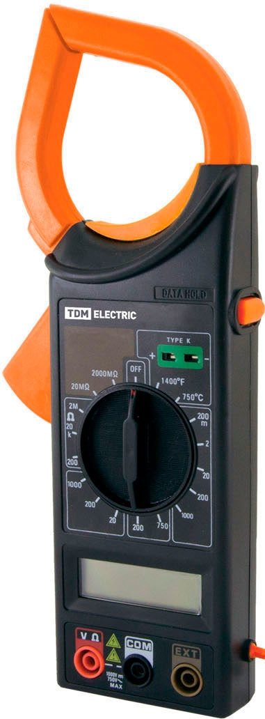 

Токовые клещи TDM Electric М266F