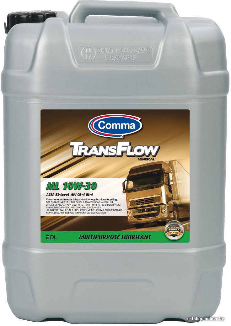 Моторное масло Comma TransFlow ML 10W-30 20л