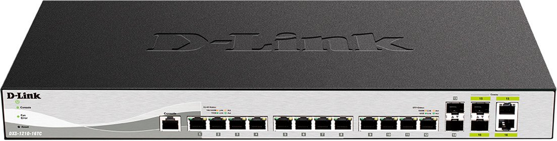 

Управляемый коммутатор уровня 2+ D-Link DXS-1210-16TC/A3A