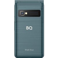 Кнопочный телефон BQ BQ-2412 Shell Duo (бирюзовый)