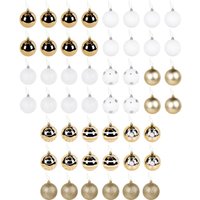 Елочная игрушка Золотая сказка Новогодняя Сказка 592593 (золотой, белый)