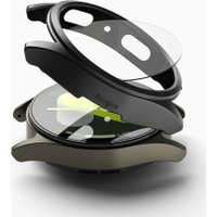 Чехол Ringke Slim & Tempered Glass для Galaxy Watch 7 (44mm) Titanium Black