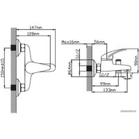 Смеситель Cronwil CD038-30