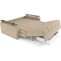 Диван Мебель-АРС Аккордеон Бакли НПБ 155x200 (Vivaldi бежевый)