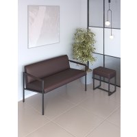 Пуф MONOFIX Юнта (экокожа/коричневый)