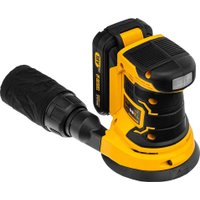 Эксцентриковая шлифмашина Denzel COS-125 (с 1-им АКБ)