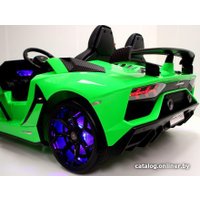 Электромобиль RiverToys Lamborghini Aventador SVJ A111MP (зеленый) в Гродно